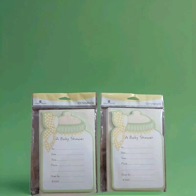 Приглашения на детский душ American Greetings 2 упаковки 20 открыток - Изображение 1 из 3