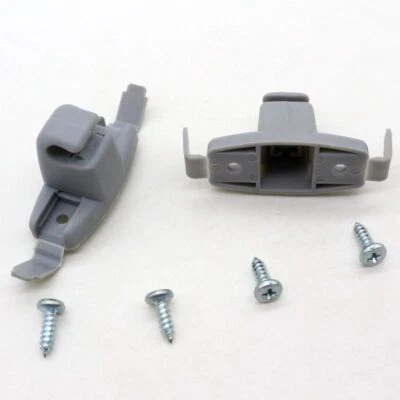 Gancho de sujeción con clip para parasol gris claro 51 16 8 174 715 para BMW E38 E39 E53 2 piezas Foto 1 de 4