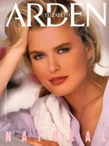 1991 Elizabeth Arden Vendela Kirsebom maquillaje 1 página anuncio de revista - Imagen 1 de 1