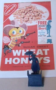 Mary poppins walt disneys pop up cereal toy ,wheat honeys Nabisco 1964 USA - Picture 1 of 3