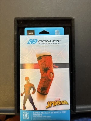 DonJoy Spiderman Neopreno Rótula Manga Rodillera Talla Juvenil Foto 1 de 3