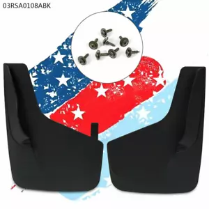Universal Pick-Up Truck Mudflaps Mud Flap Splash Guard Mudguard Front Rear New - Picture 1 of 12