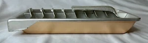 Vintage Frigidaire Quickube Ice Cube Tray Aluminum Metal Quick Bar Release - Picture 1 of 12