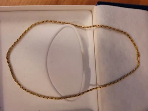 Herren und Damen Gelbgoldkette 750 Gold massiv 11,69 Gramm 50 cm Neu - Bild 1 von 8