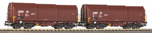 H0 Piko 58294 Teleskophaubenwagen 2er Set DB Ep. IV Neuware OVP neu - Bild 1 von 6