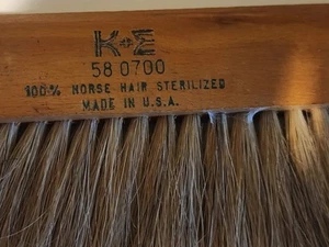 Spazzola da disegno vintage Keuffel & Esser (K&E) #58 0700 sterilizzata peli di cavallo. - Foto 1 di 5