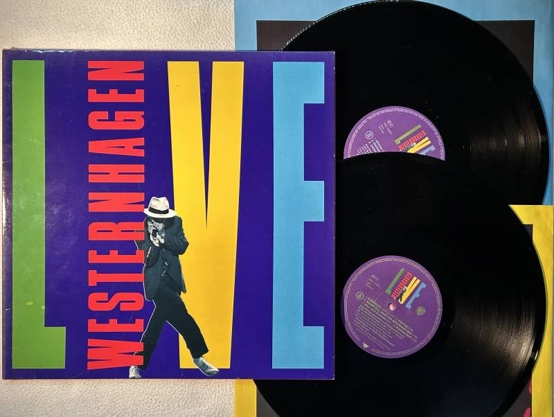 MARIUS MÜLLER WESTERNHAGEN Live 2LP Vinyl Warner 1990 FOC * TOP - Bild 1 von 1