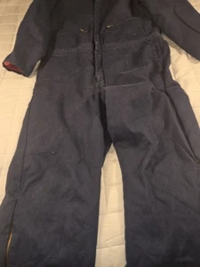 Mono de Colección Paredes Blizzard Pruf Grande Reg42-44 Azul Algodón Aislado - Imagen 1 de 6