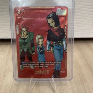 Dragon Ball Fusion World - Manga Booster 01 - Android 17 Alt Art SB01-003 Red - Bild 1 von 2