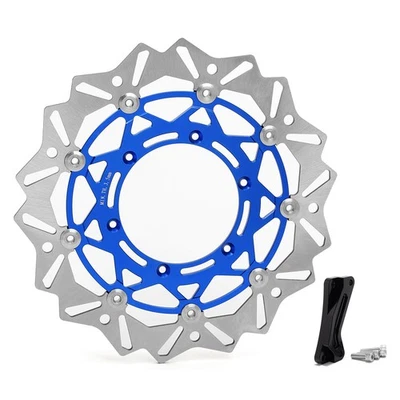 WR250F 17 18 19 For Yamaha 320mm Brake Disc Rotor + Adapter Bracket WR450F 16-18 - Image 1 of 4