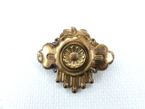 Antike Jugendstil Schaumgold Brosche um 1910 - Picture 1 of 2