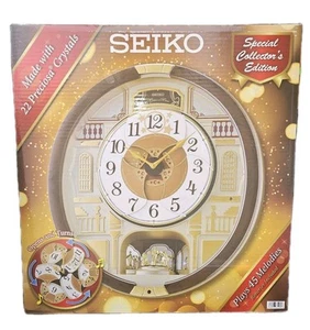 2024 Seiko Melodies in Motion Clock - Limited Edition 45 Melodies! - Picture 1 of 4