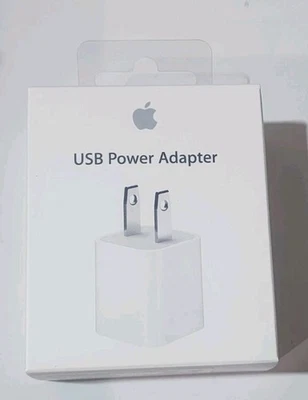 Original Apple iPhone 5W USB Power Charger Adapter for iPhone New Sealed! - Image 1 of 3