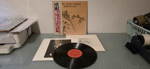 BOB DYLAN Slow Train Coming  *JAPAN PRESS* Vinyl LP OBI + Insert & Inner ~ EX/EX - Picture 1 of 9