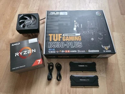 AMD RYZEN 7 5700G AUFRÜSTSET Mainboard RAM und Netzteil - Bild 1 von 4