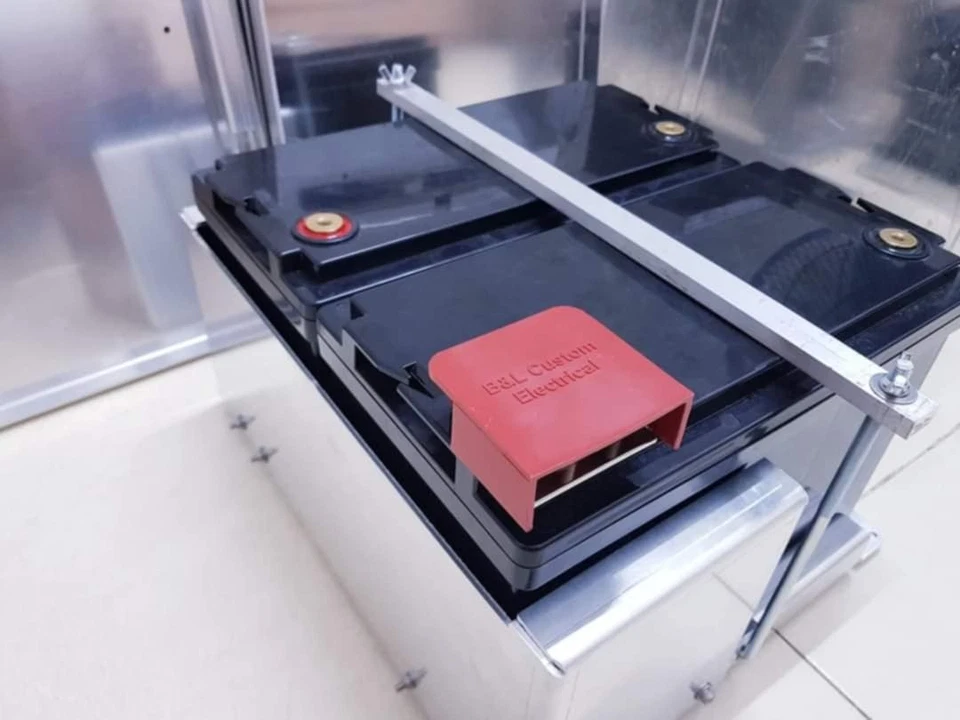 Dual battery tray 2 Kings 120AH batteries /Itech120x Pro and others battery tray - Image 1 of 4