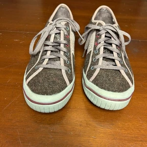 Merrell Star Wool Shoes Womens Size 9 Brown Wool Lace Up Low Top Casual Sneakers - Picture 1 of 8