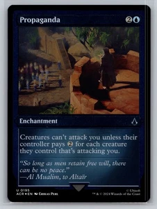 Propaganda (Foil Etched) U Universes Beyond: Assassin's Creed 195 NM - Picture 1 of 2