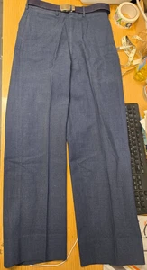 Pantalones de Vestir USADOS Fuerza Aérea Uniforme Azul con Cinturón Talla 30/31 DP-10079 - Imagen 1 de 9