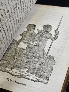 1818 SHIPWRECKS Wonderful Escapes! Pelew Islands Antelope Packet WOODCUTS RARE - Picture 1 of 21