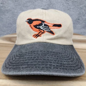 De colección Baltimore Orioles Sombrero Gorra Correa Trasera Beige G Gorra MLB Béisbol Para Hombres - Imagen 1 de 8