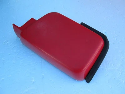 06-10 HUMMER H3 RIGHT PASSENGER SIDE AIR DUCT COWL INTAKE COVER TRIM PANEL RED - Image 1 of 3