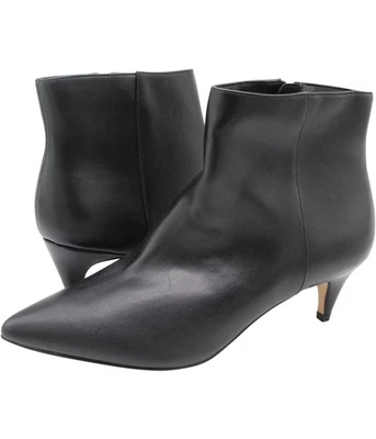 Botas femininas Banana Republic com zíper lateral, pretas, 8 - Imagem 1 de 2