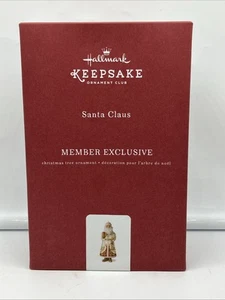 Hallmark Keepsake Ornament Club 2017 exclusivo para miembros Santa Claus ENVÍO GRATUITO - Imagen 1 de 4