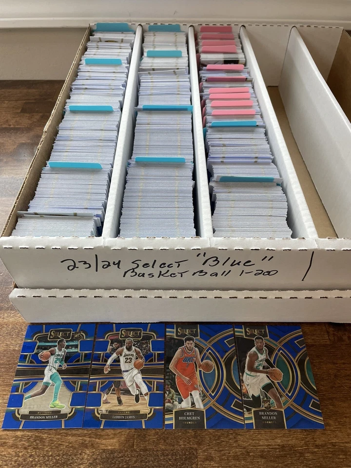 2023 Select Basketball Blue, 4 CARD MINIMUM, CARDS 1-200, 30% OFF FREE SHIP !! - Image 1 of 1