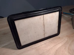 Eastman Kodak 3 1/4 x 5 1/2 Printing Frame Black Metal , Glass Very Nice - Picture 1 of 4