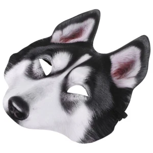 Dog Mask Party Funny Animals Masks Full Head Realistic Wolf Masks For Halloween - Picture 1 of 12