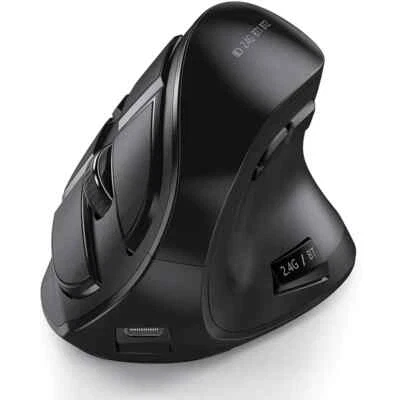 Bluetooth Vertical Wireless Mouse for Tablet Laptop Notebok Rechargeable Mouse - Image 1 of 4
