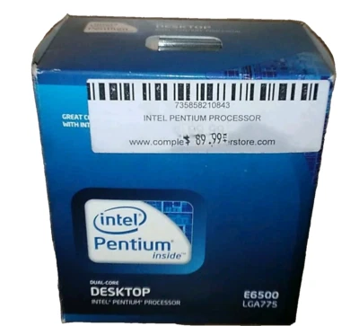 Intel PENTIUM Dual Core Slarz  Maylay 1.88GHz/1m888/06 Q746A193 PROCESSOR LGA775 - Image 1 of 4