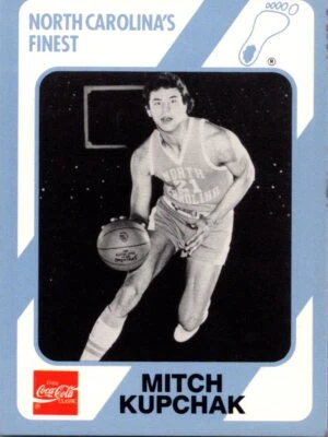 1989 Collegiate Collection North Carolina's Finest #48 Mitch Kupchak - Image 1 of 2