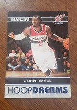 2011-12 NBA Hoops Hoop Dreams John Wall Washington Wizards #1 Basketball Card