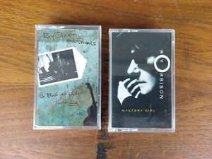 ROY ORBISON MYSTERY GIRL plus unopened Black&White Night-Cassette Tapes - Picture 1 of 6