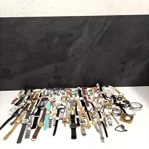 Job Lot of Mixed Style Men's & Women's Watches Untested Spares or Repair - Picture 1 of 23