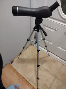 Tasco 20-60x60mm Spotting Scope, Tripod And Carrier - Picture 1 of 3