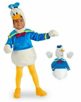 Disney Store Donald Duck Costume 18 - 24 month Boy Girl toddler Soft Plush NEW - Image 1 of 4