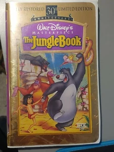 The Jungle Book 30th Anniversary Masterpiece Collection with Song Book - Picture 1 of 3