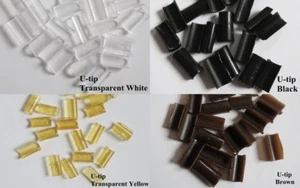 2023 Professional Salon Lengths U Keratin Tips for Human Hair Extensions Tools - Picture 1 of 10