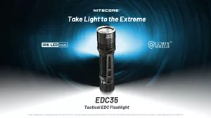 Nitecore EDC35 USB Charge 5000 Lumens LED Flashlight Torch Work Lights Torches - Picture 1 of 24