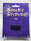 Spooky Spider Hat Lapel Pin Halloween Papel Giftware NEW!