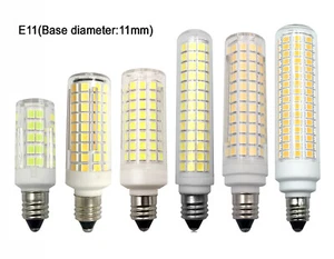 E11 Led Bulb Dimmable 5W/7W/8W/10W/12W 2835SMD Lamp Ceiling fans Light 110V 120V - Picture 1 of 10
