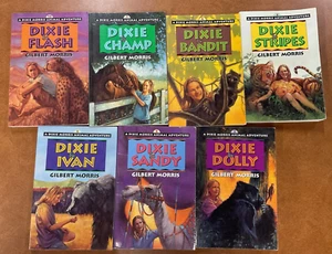 Dixie Morris Animal Adventures PB lot of 7 by Gilbert Morris 1998 - Picture 1 of 7