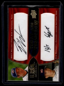 2008 Upper Deck USA Brett Wallace Kyle Skipworth Today & Tomorrow Auto /295 - Picture 1 of 2
