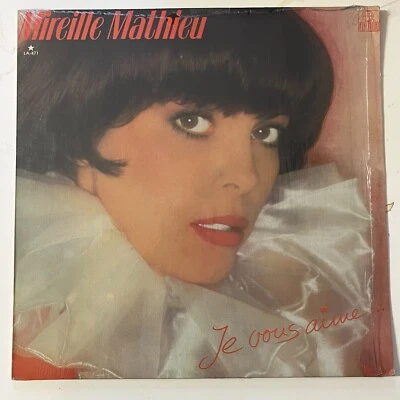 Mireille Mathieu, Je Vous Aime, 1982 Mexican Lp, Chanson - Image 1 of 4