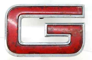 1990-2003 Canyon Jimmy Sonoma 15629957 Letter "M" Front Grille OEM Emblem 3294 - Picture 1 of 2
