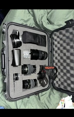 PENTAX Pentax K K-10D 10.2MP Digital SLR Camera - Black (Kit w/ 18-55mm Lens)… - Image 1 of 4