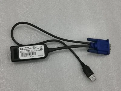 HP KVM USB Interface Adapter Cable 336047-B21, Spare Part No: 396633-001 - Image 1 of 4